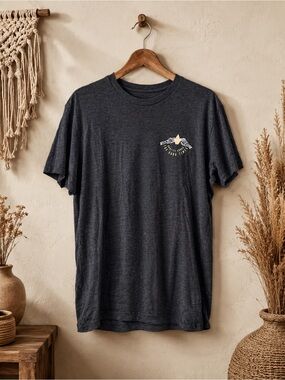 Volcom Print Tee Shirt Grey‎ Logo  Medium-12 Skater Punk Y2K Shirt
